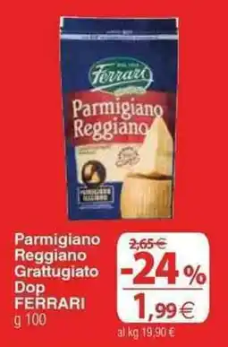 Docks Cash&Carry Parmigiano Reggiano Grattugiato Dop Ferrari offerta