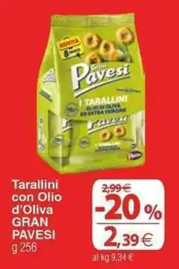 Docks Cash&Carry Tarallini con Olio d'Oliva Gran Pavesi offerta
