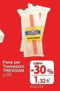 Docks Cash&Carry Pane per Tramezzini Trevisan offerta