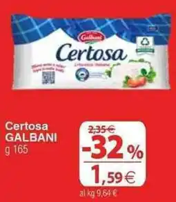 Docks Cash&Carry Certosa GALBANI offerta