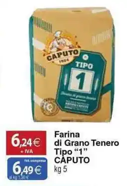 Docks Cash&Carry Farina di Grano Tenero Tipo "1" CAPUTO offerta