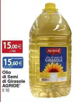 Docks Cash&Carry Olio di Semi di Girasole AGRIDE' offerta