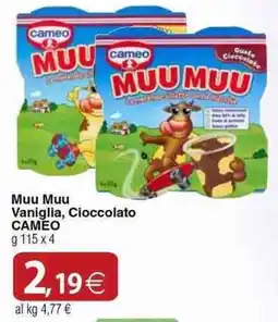 Docks Cash&Carry Muu Muu Cioccolato CAMEO offerta