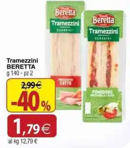 Docks Cash&Carry Tramezzini Beretta offerta