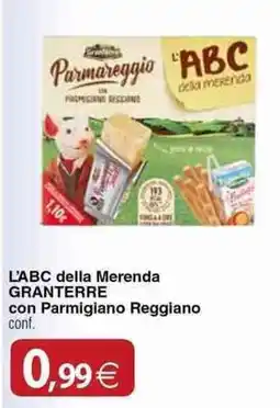 Docks Cash&Carry L'ABC della Merenda Granterre con Parmigiano Reggiano offerta