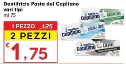 DeSpar Express Dentifricio Pasta del Capitano offerta