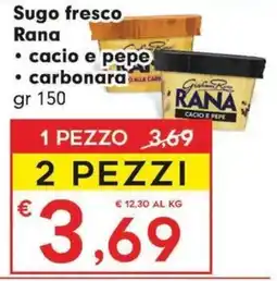 DeSpar Express Sugo fresco Rana cacio e pepe offerta