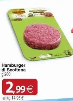 Docks Cash&Carry Hamburger di Scottona offerta