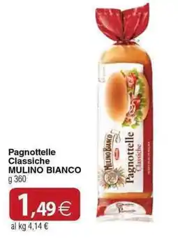 Docks Cash&Carry Pagnottelle Classiche Mulino Bianco offerta
