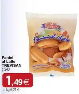 Docks Cash&Carry Panini al Latte Trevisan offerta