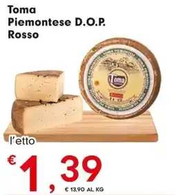 DeSpar Express Toma Piemontese D.O.P. Rosso offerta