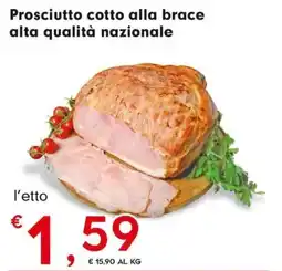 DeSpar Express Prosciutto cotto alla brace alta qualità nazionale offerta
