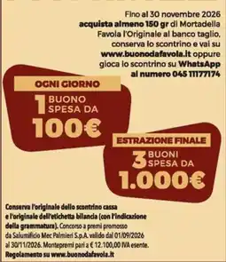 DeSpar Express Mortadella Favola L'Originale offerta