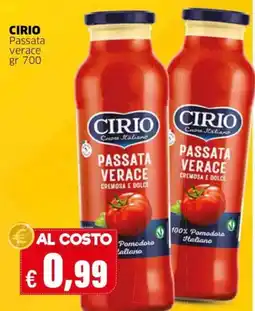 Mercati Alimentari Passata verace Cirio offerta