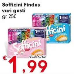 DeSpar Express Sofficini Findus vari gusti offerta