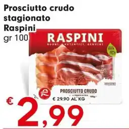 DeSpar Express Prosciutto crudo Raspini offerta