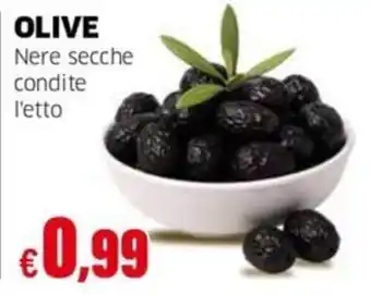 Mercati Alimentari Olive nere secche condite offerta