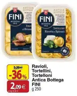 Docks Cash&Carry Ravioli, Tortellini, Tortelloni Antica Bottega FINI offerta