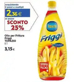 Docks Cash&Carry Olio per Frittura Friggi Topazio offerta