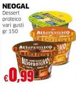 Mercati Alimentari Neogal dessert proteico offerta