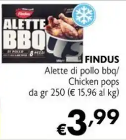 Eurospesa Findus Alette di pollo bbq offerta