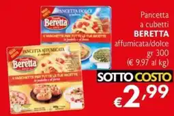 Eurospesa Pancetta affumicata Beretta offerta