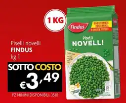 Eurospesa Piselli novelli Findus offerta