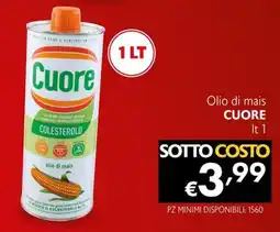 Eurospesa Olio di mais Cuore offerta
