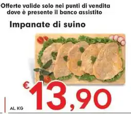 DeSpar Express Impanate di suino offerta