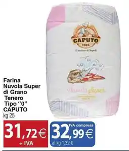 Docks Cash&Carry Farina Nuvola Super di Grano Tenero Tipo "0" Caputo offerta