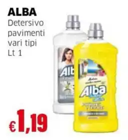 Mercati Alimentari Alba Detersivo pavimenti offerta