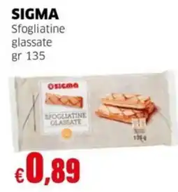 Mercati Alimentari Sigma sfogliatine glassate offerta