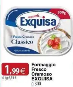 Docks Cash&Carry Formaggio Fresco Cremoso EXQUISA offerta