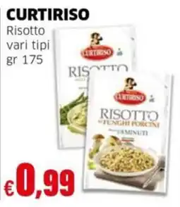 Mercati Alimentari Curtiriso risotto vari tipi offerta