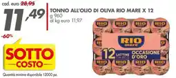 Italmark Tonno all'olio di oliva Rio mare offerta