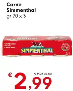 DeSpar Express Carne Simmenthal offerta