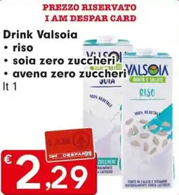 DeSpar Express Drink Valsoia offerta