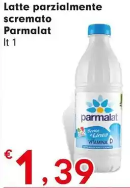 DeSpar Express Latte parzialmente scremato Parmalat offerta