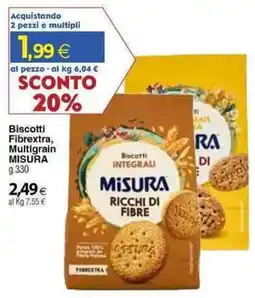 Docks Cash&Carry Biscotti Integrali Misura offerta