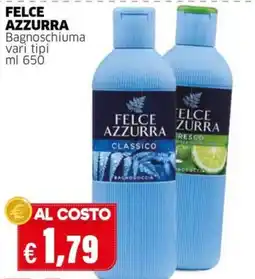 Mercati Alimentari Felce Azzurra Bagnoschiuma Classico offerta