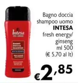 Eurospesa Intesa bagno doccia shampoo uomo offerta