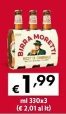 Eurospesa Birra Moretti offerta