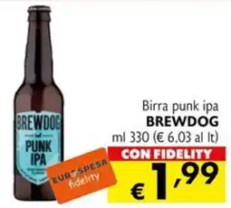 Eurospesa Birra punk ipa Brewdog offerta
