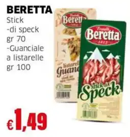 Mercati Alimentari Beretta stick di speck offerta