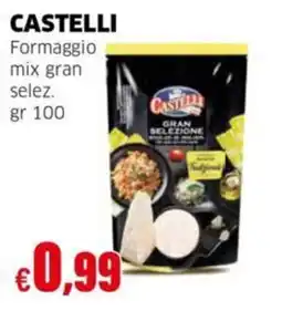 Mercati Alimentari Castelli formaggio mix gran selez. offerta