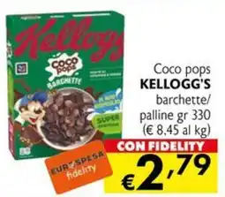 Eurospesa Coco pops barchette offerta