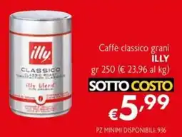 Eurospesa Caffè classico grani ILLY offerta