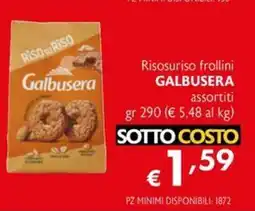 Eurospesa Risouriso frollini Galbusera offerta