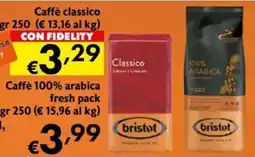 Eurospesa Caffè classico bristot offerta