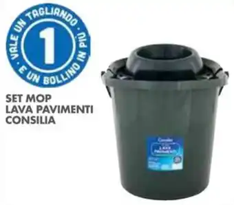 Set mop lava pavimenti Consilia